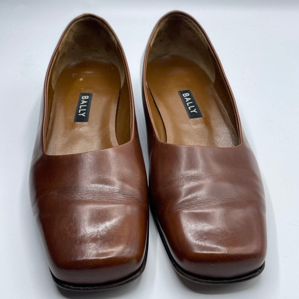 Bally Brown Loafer Flat 5.5 N 3EU